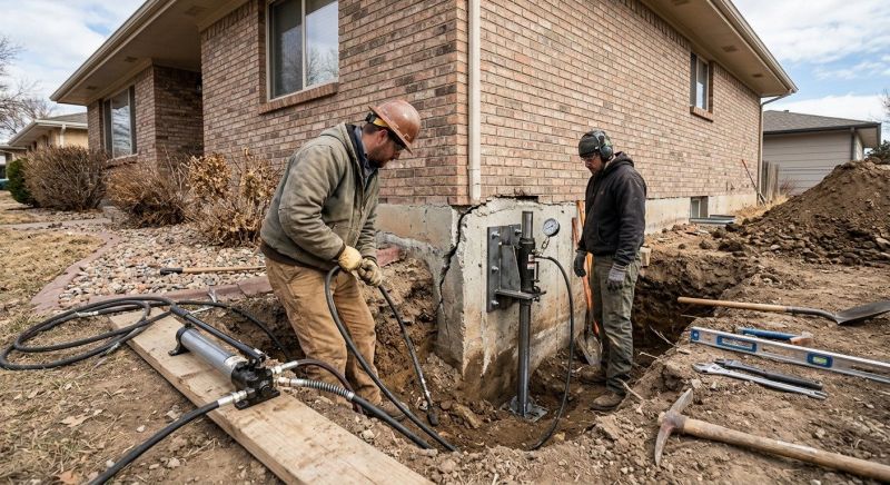 Building Foundation Repair in Woodbine, GA