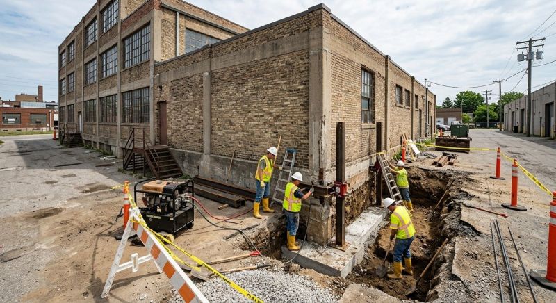 Commercial Foundation Repair in Nassau County, FL