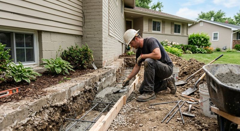 Concrete Foundation Repair in Woodbine, GA