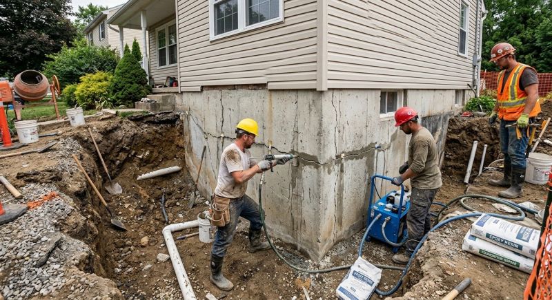 Cracked Foundation Repair in Atlantic Beach, FL