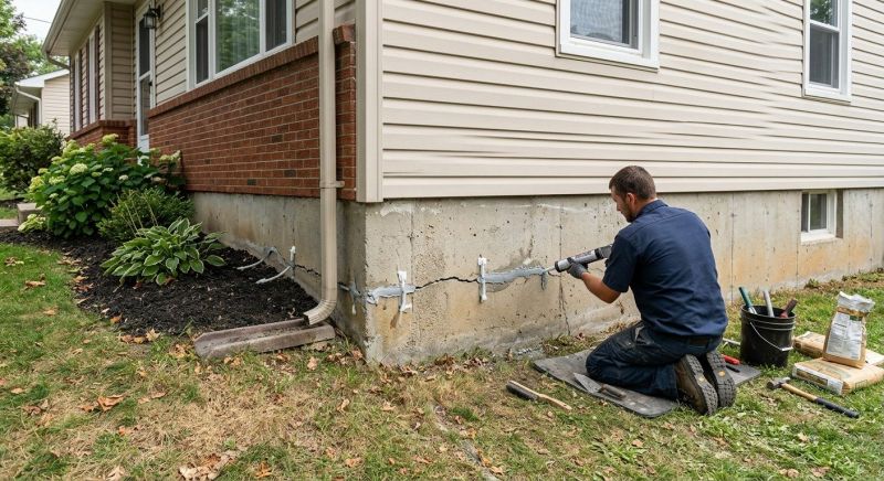 Cracked Foundation Repair in Callahan, FL