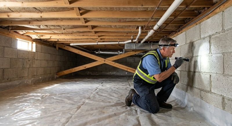 Crawl Space Leveling in Nassau County, FL