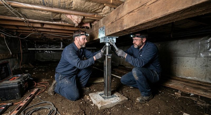 Crawlspace Foundation Repair in Woodbine, GA