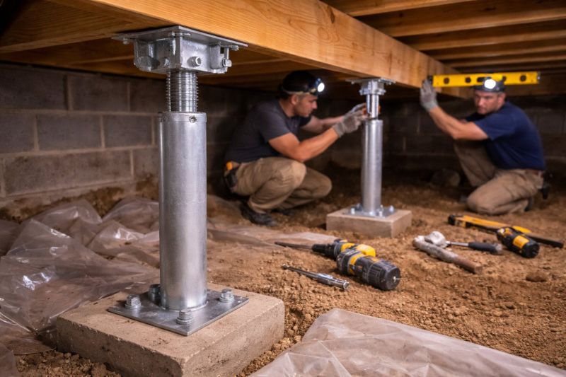 Crawlspace Structural Repair in Nassau County, FL