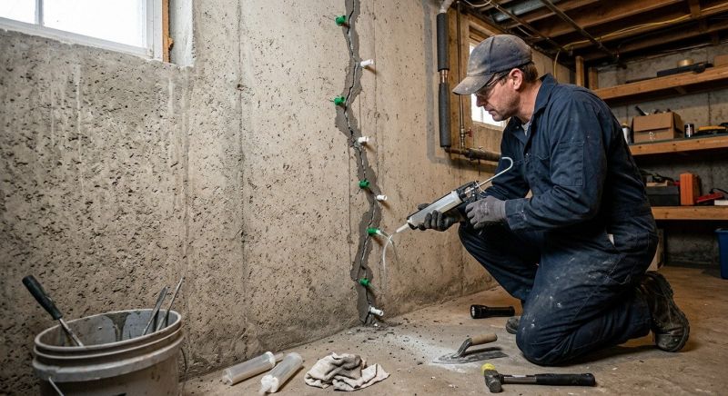 Foundation Crack Repair in Saint Marys, GA