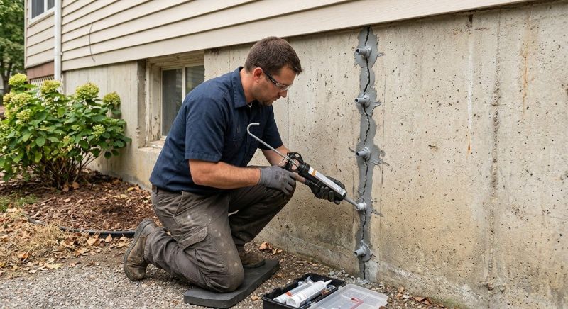 Foundation Crack Sealing in Nassau County, FL