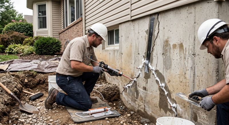 Foundation Cracks Repair in Nassau County, FL