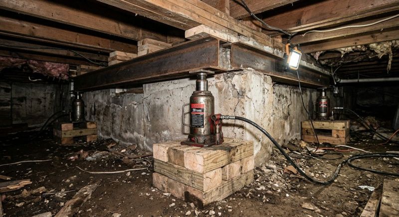 Foundation Jacking in Camden County, GA
