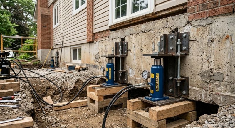 Foundation Jacking in Kingsland, GA