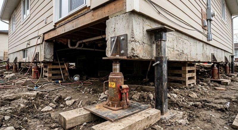 Foundation Jacking in Saint Marys, GA