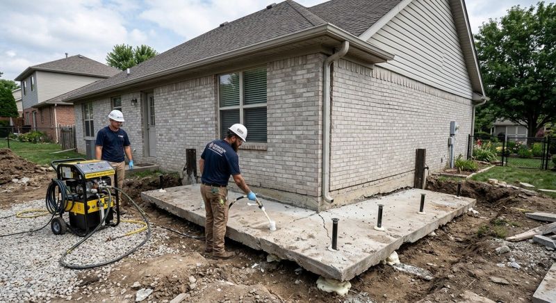 Foundation Lifting in Woodbine, GA