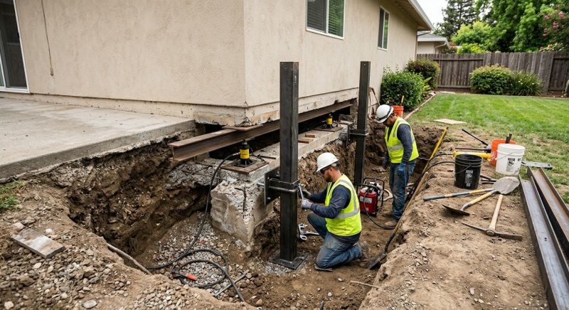 Foundation Pier Repair in Nassau County, FL