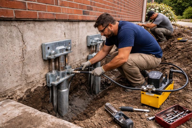 Foundation Pier Repair in Nassau County, FL