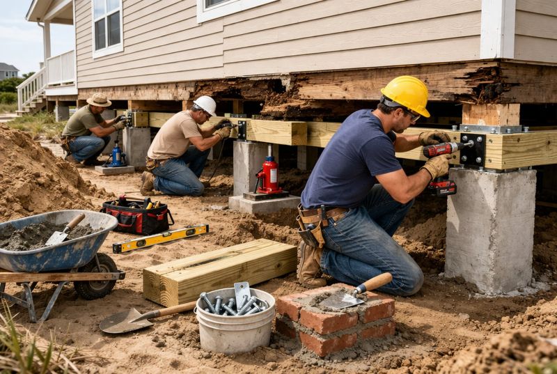 Foundation Raising in Kingsland, GA