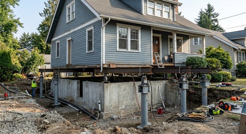 Foundation Raising in Woodbine, GA