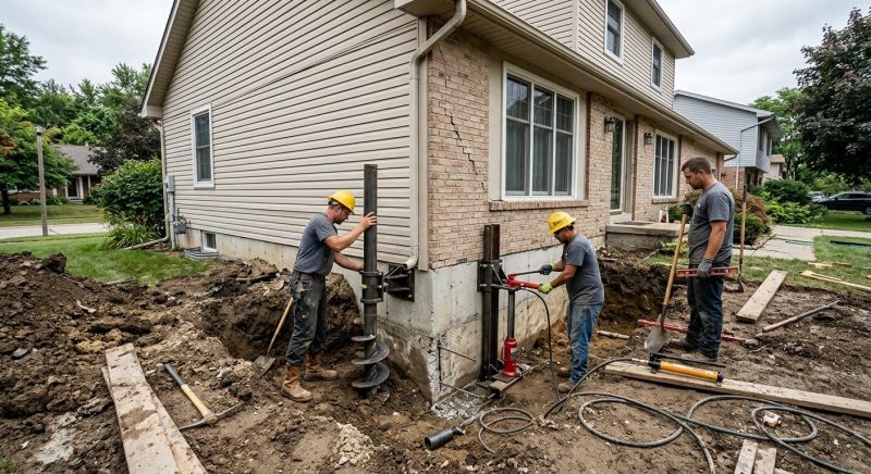 Foundation Settlement Repair in Nassau County, FL