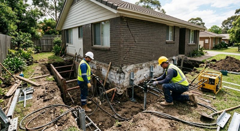 Foundation Stabilizing in Nassau County, FL