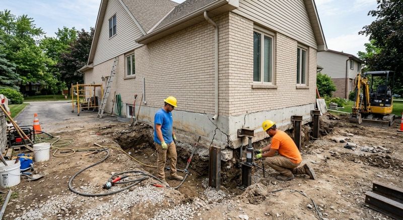 Helical Piers Installation in Nassau County, FL