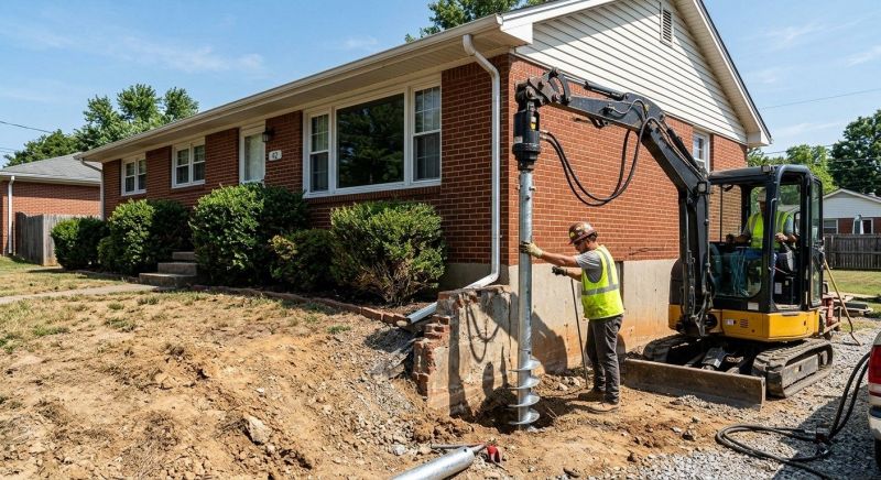 Helical Pile Installation in Nassau County, FL