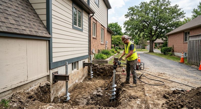 Helical Pile Installation in Nassau County, FL