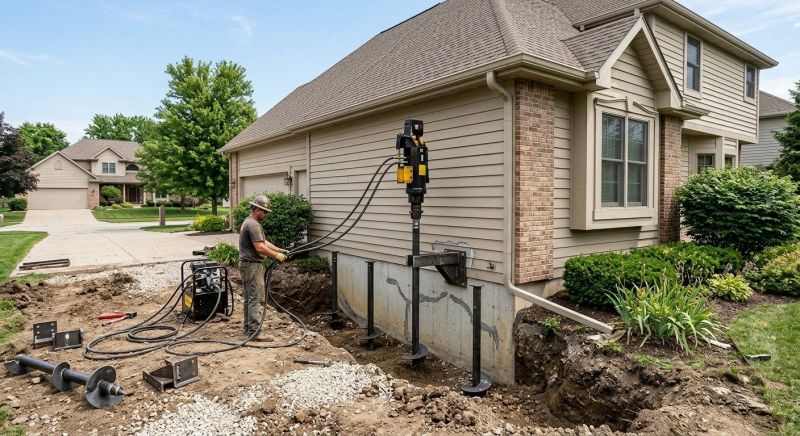 Helical Pile Installation in Nassau County, FL