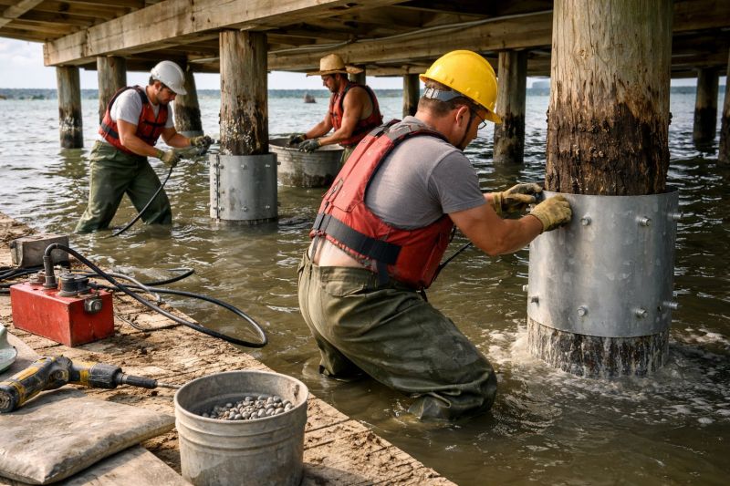 Piling Repair in Camden County, GA