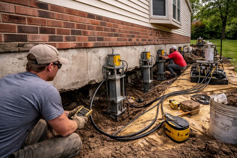 Settling Foundation Service in Saint Marys, GA