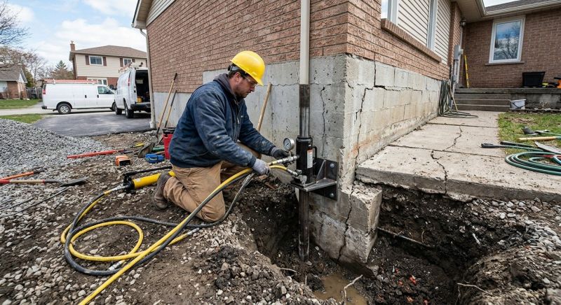 Sinking Foundation Repair in Jacksonville Beach, FL