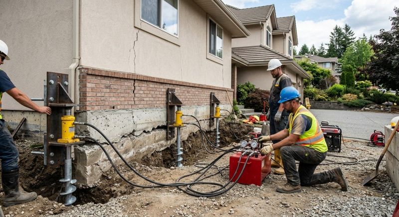 Sinking Foundation Repair in Neptune Beach, FL