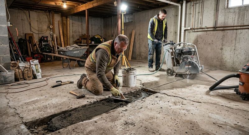 Slab Foundation Repair in Nassau County, FL