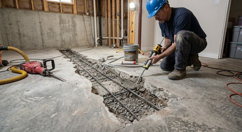Slab Foundation Repair in Nassau County, FL