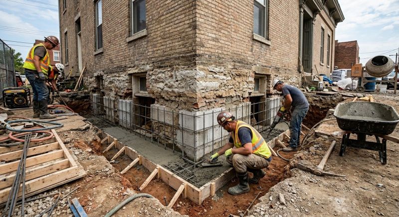 Structural Underpinning in Nassau County, FL